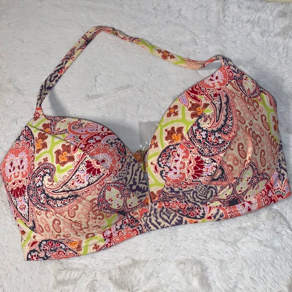 34DD Victoria’s Secret the angel convertible padded push-up bikini top